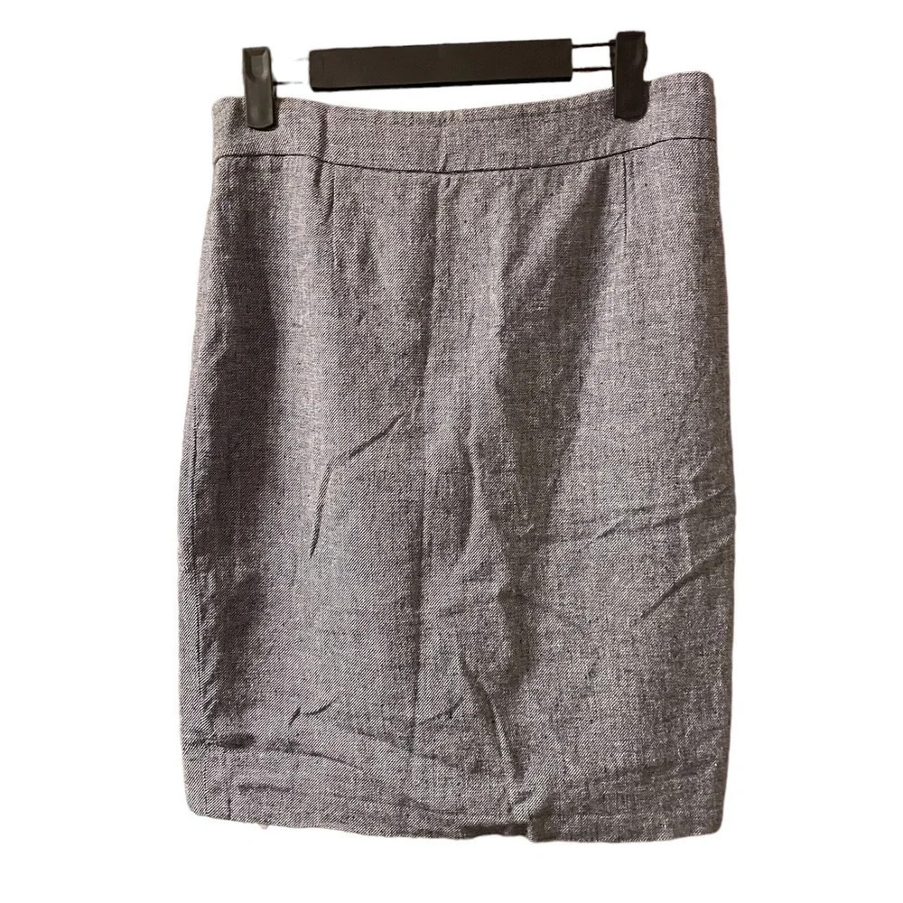 CALVIN KLEIN LINEN BLEND SKIRT